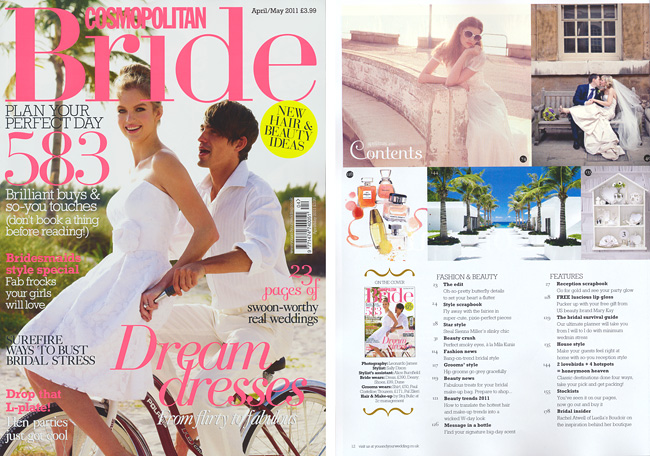 Cosmopolitan Bride Magazine