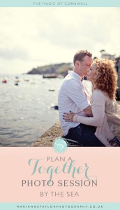 Plan a together photography session in Cornwall. Click through for tips for places to stay and see!