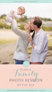 Plan a family photography session in Cornwall. Click through for tips for places to stay and see!