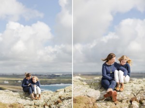 The Magic of Cornwall - Windswept mother & daughter family shoot by the sea by Marianne Taylor. Click through to see more!