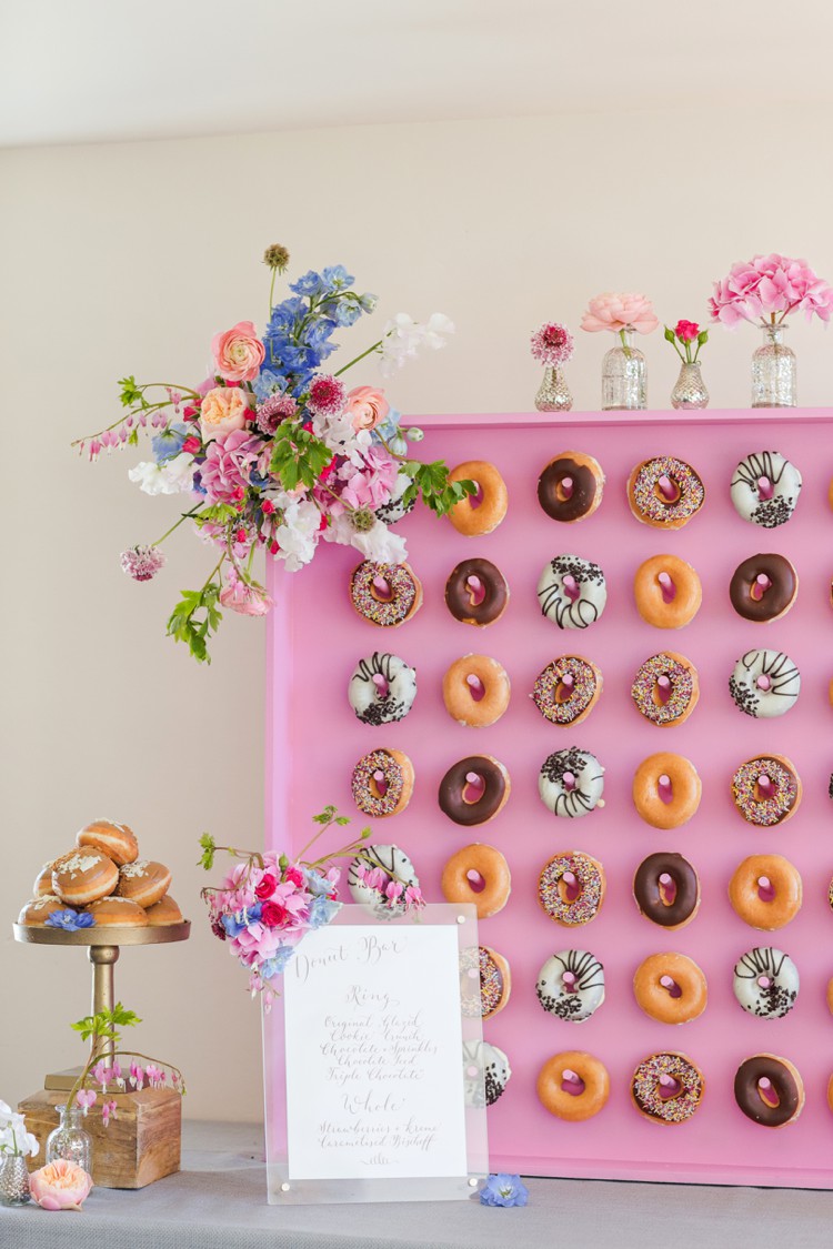 Happy doughnut day! An amazing pink doughnut wall to blow your mind. Click through to see more!