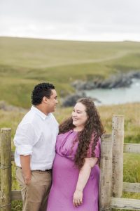 Cornwall Newquay engagement couple photography by Marianne Taylor.