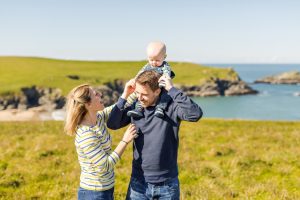 Family photography in Cornwall by Marianne Taylor.